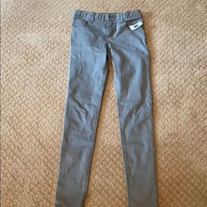 NWT Light grey gap skinny jeans! Size 14 slim